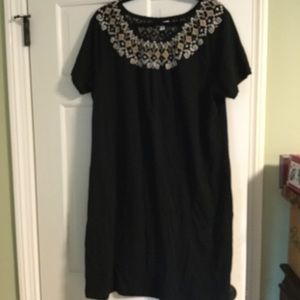 JJill Black Dress Sz L